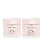 Mitchell USA LightenUp Smooth Radiance Clarifying Day Cream and Bright Boost Renewing Night Cream Glow Harmony Duo (Gift Set of 2 50g + 50g)