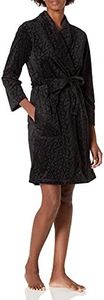 Natori Womens Robe, Black, Small