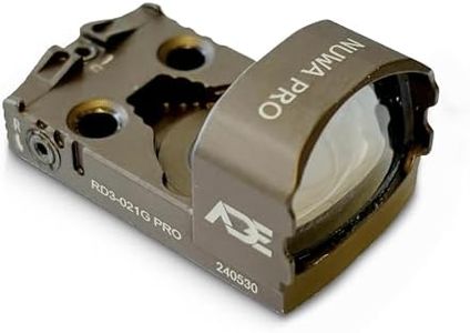 Ade Nuwa Pro (RD3-021 Pro) Motion Awake Green Reticle Dot for Canik TP9 Elite SC,Mete SFT/Mete MC9,Sig Sauer 365XL,Springfield Hellcat OSP/Hellcat Pro… (FDE/TAN Body)