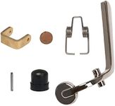 BQLZR Trombone Water Key/Spit Valve Assembly Set with Cork Pad for Trombone Accessory