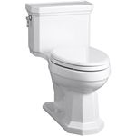 Kohler K-3940-96 Biscuit Kathryn Kathryn 1.28 Gpf One-Piece Elongated Comfort Height Toilet - With Seat K-3940