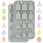 CHEERYMAGIC Halloween Silicone Mould Bottle Ice Cube Moulds Candy Molds Baking Moulds Fondant Moulds A6-WSDPMJ