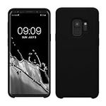 kwmobile Case Compatible with Samsung Galaxy S9 Case - TPU Silicone Phone Cover with Soft Finish - Black