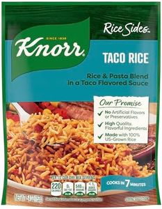 Knorr Rice Sides Taco Rice For a Tasty Rice Side Dish No Artificial Flavors or Preservatives, No Added MSG 5.4 oz