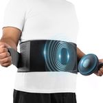 Fitomo Front-Wearing Umbilical Hernia Belt, Unisex, 3D Dome-Shaped Hernia Support Pad, Adjustable with Removable Pads & Extra Straps for Abdominal Pressure, Lumbar Support, Skin-Friendly & Discreet