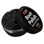 Jobsite Premium Leather Boot & Shoe Polish Cream - Restores, Conditions & Polishes - Black - 85 g