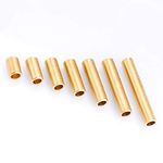 Threaded Tube 1PCS 1/2" Brass Running Nipple Long Threaded Plumbing Fitting for Tank Connectors (50mm) (120mm)