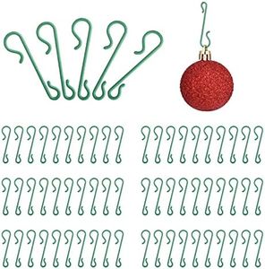 Ucouper Ganci Palline Natale per Decorazioni Natalizie 200 pz Addobbi Albero di Natale Ciondoli Ornamenti Natalizi Sopporto Gancetti Albero di Natale Verde Leggero e Resistente