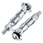 fiXte® Pack of 20 M4 x 38mm Heavy Duty Metal Plasterboard Cavity Wall Fixings Anchors Plugs