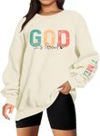 VILOVE God is Good Sweatshirt Chris