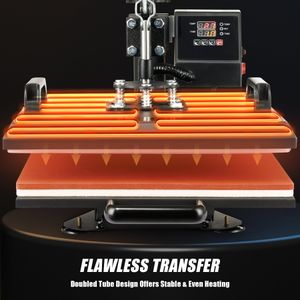CREWORKS 8-in-1 Heat Press Machine, 38x38cm – Multifunctional Sublimation