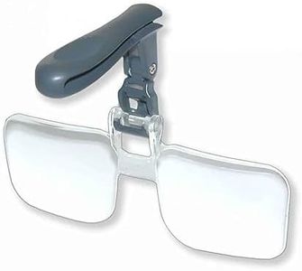 Carson VisorMag Hands-Free Hat Mounted Clip-On 2.00x Magnifying Lenses