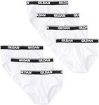 Gildan Platinum Men's 7-Pack Cotton Brief, White, X-Large