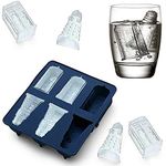 Spespo Silicone Ice Cube Tray and Chocolate,Candy,Cookies Mold Maker - Tardis and Daleks