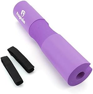 Squat Pad, Barbell Pad, Foam Sponge Pad, Squat Bar Neck Pad, Training Weightlifting Cushion Women & Men for Lunges, Squats and Hip Thrusts - Purple