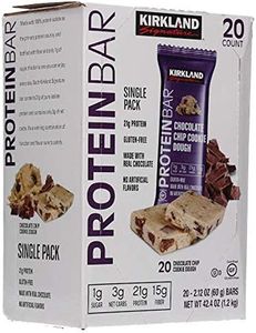 Kirkland Signature Protein Bars Chocolate Chip Cookie Dough, 20-count 2.12OZ