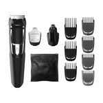 Philips Norelco Multi Groomer MG3750/50-13 piece, beard, face, nose, and ear hair trimmer and clipper, FFP