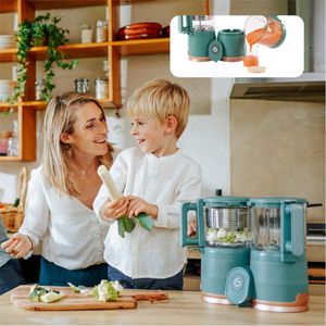 Babymoov Nutribaby Glass Baby Food Maker – Multi-Function Steamer & Blender