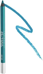 URBAN DECAY 24/7 Glide-On Waterproof Eyeliner Pencil (Deep End - Teal Blue Shimmer), Smudge-Proof, Transfer-proof, Long-lasting Colored Eye Liners, Hydrating Vitamin E, Cruelty-free - 0.04 oz