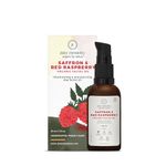 Juicy Chemistry Saffron & Red Raspberry Facial Oil, 30 ml | Organic Face Oil for Skin Brightening & Moisturising | Ecocert Certified for Men & Women | Cruelty-free & 100% Vegan