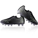 KONEX Storm Studded Football Shoes for Men | Waterproof Inner Lining with Lightweight Sole & Snug Fit Technology Size UK 7 (Black)