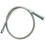 T&S Brass Tsbr4|No B-0044 Brass B-44-H 44" Pre-Rinse Hose, Stainless Steel