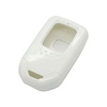 BROVACS Paint PVC Colour Shell Cover ABS Hard Case Holder Compatible with HONDA Smart Remote Key Fob SV0202 White