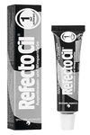 RefectoCil Cream Hair Dye (PURE BLACK) .5oz by RefectoCil