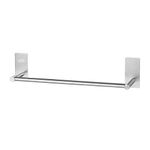 JS Towel Rail Holder 30CM Towel Bar Stainless Steel Adhesive Rails No Drilling Small Shower Tea Towel Rack Shelf for Bathroom Hardware and Kitchen