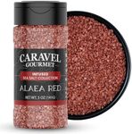 Hawaiian Alaea Red Sea Salt, Sea Salt Infused With Baked Red Alaea Clay From Hawaii - 5 oz Shaker - Caravel Gourmet