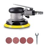 Astarye 5 Inches Air Random Orbital Sander Polisher, Sanding Machine, Palm Sanders for Wood,Pneumatic Tools Polishers