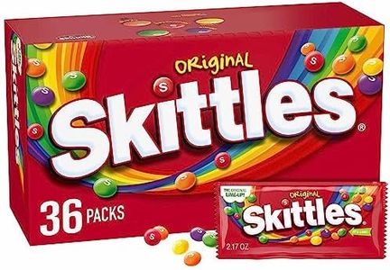 SKITTLES Original Fruity Candy Singles, 2.17-Ounce 36 Individual Packs