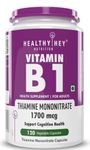 HealthyHey Nutrition Vitamin B1 Thiamine -120 Veg Capsules