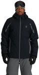 Spyder Men's Guardian Insulated Ski Jacket, Black, Small