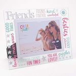 Widdop & Co. Glass 3D Words Photo Frame 6 x 4 - Friends CF10064FRD