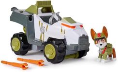 Paw Patrol Jungle Pups, Tracker’s Monkey Vehicle, Toy Truck with Collectible Action Figure, Kids’ Toys for Boys & Girls Aged 3 and Up