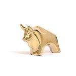 FANTESTICRYAN Small Animal Statues Home Decor Modern Style Gold Decorative Ornaments for Living Room, Bedroom, Office Desktop, Cabinets