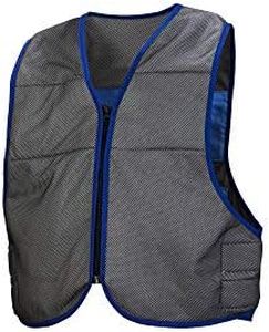 Pyramex CV100X2 Cooling Vest - Gray and Blue - Size 2X Large-5X Large
