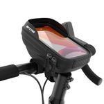 Byking Bike Phone Mount Waterproof Phone Holder for Bike Under 6.8" Smartphones, Bike Phone Holder Bag, Universal Cycling Gifts for Men, Bike Accessories Bicycle Phone Holder Waterproof