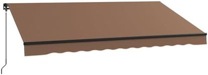 Outsunny 12' x 10' Retractable Awni