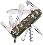 Victorinox Climber Swiss Army Pocket Knife, Medium, Multi Tool, 14 Functions, Blade, Bottle Opener, Camouflage