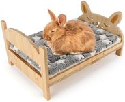 Midollarle Wooden Rabbit Bed with S