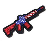 Empire Tactical USA The Freedom Tactical AR-15 Patriot - PVC/Rubber Morale Patch 3.25 x 2"