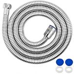 Shower Hose 2m Extra Long Shower Hose Chrome Replacement Metal Shower Pipe Cable 79 Inchs