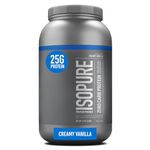 Isopure Zero Carb Protein Powder, 100% Whey Protein Isolate, Flavor: Creamy Vanilla, 1.36 kg (Packaging May Vary)