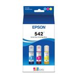 EPSON 542 EcoTank Ink Ultra-high Capacity Bottle Colour Combo Pack (T542520-S) Works with EcoTank Pro ET-5150, ET-5170, ET-5180, ET-5800, ET-5850, ET-5880, ET-16600, ET-16650