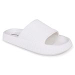 Hygear Men's Xpress White Slippers_8 UK (HG-GE-1004)