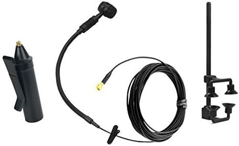 HEIMU Clip On Instrument Condenser Microphone + Universal Clip (for Guitar)