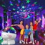 Night Light Projector for Kids Room with 3 Timer,Baby Star Projector Night Light for Kids Girls Boys Bedroom Decor, Unique and Cute Dinosaur Shape Design.Cool Gifts for Kids Toddler Teens Friends