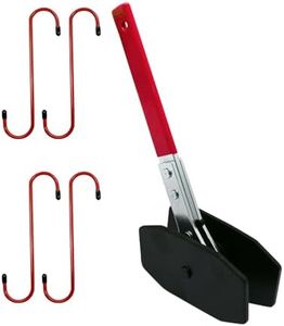 Witaxima Upgraded Brake Caliper Compression Tool 4 in 1 Universal Caliper Piston Compressor Tool with 4 Brake Caliper Hangers Brake Pad Spreader Tool with 360°Swing Ratchets for Car Brake Repair Blue